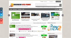 Desktop Screenshot of hebergeurweb.net